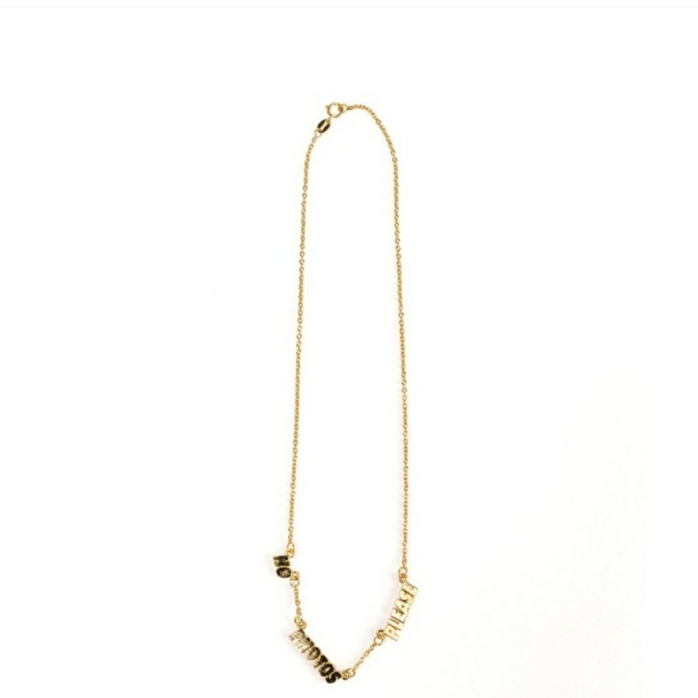 Kylie No Photos Please Necklace